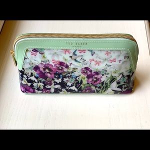NWOT Ted Baker Cosmetic Makeup Bag - Rare print
